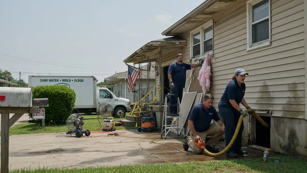 Water Damage Repair in Citronelle, AL near me